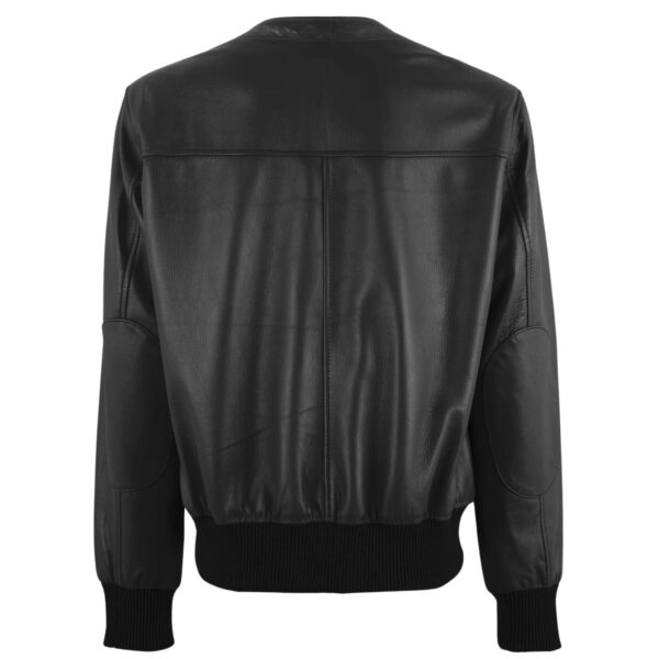 Scarlett J Classic Leather Jacket - Image 6