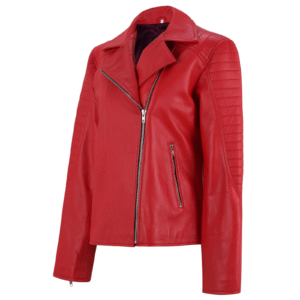 Women's Leather Jacket - 100% pure lambskin