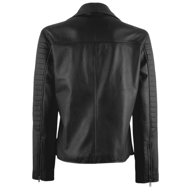 Women's Leather Jacket - 100% pure lambskin - Image 2