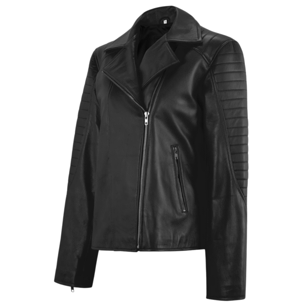 Women's Leather Jacket - 100% pure lambskin - Image 6