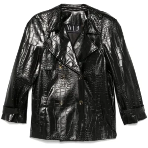 Trench Coat Women's Leather Jacket