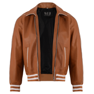 Loyola Varsity Bomber Leather Jacket