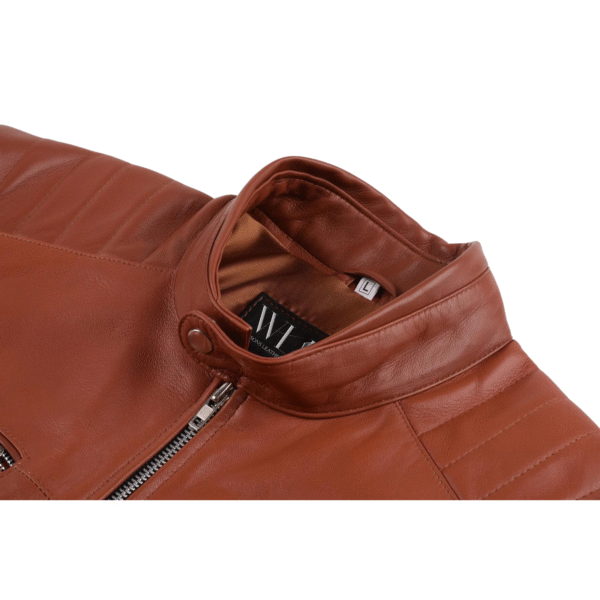 Wilson's Café Racer Leather Jacket - Image 8