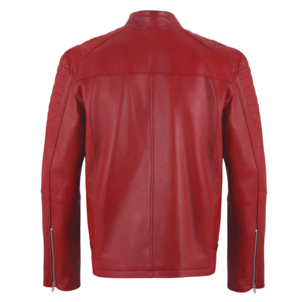 Wilson's Café Racer Leather Jacket - Image 2