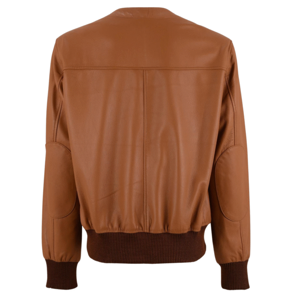 Scarlett J Classic Leather Jacket - Image 8