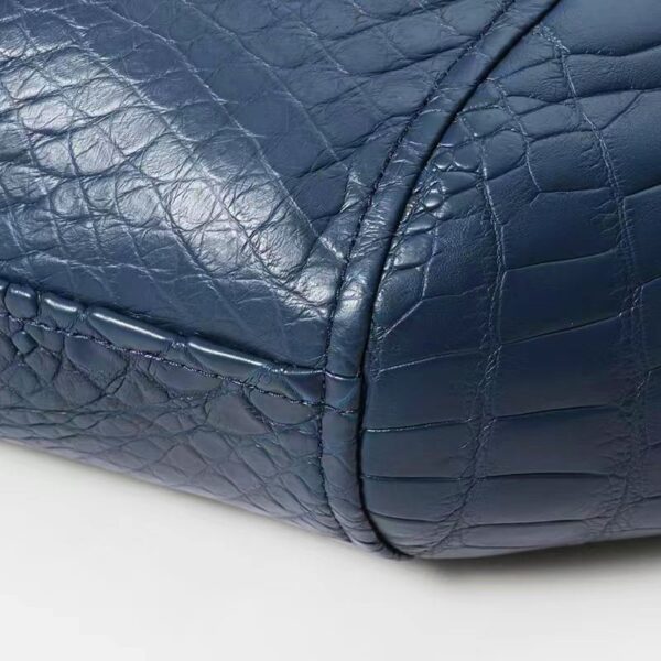 Ocean Blue Crocodile Jacket - Image 3