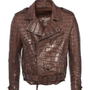 Crocodile - 100% Pure Crocodile Leather Jacket
