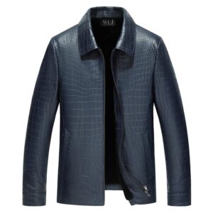 Vintage Blue Gator Jacket