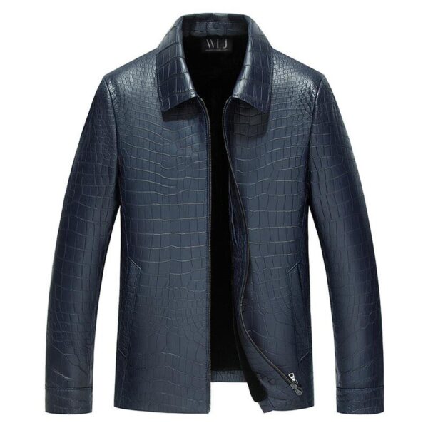 Vintage Blue Gator Jacket