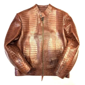 Wilson's Alligator Skin Bomber Jacket