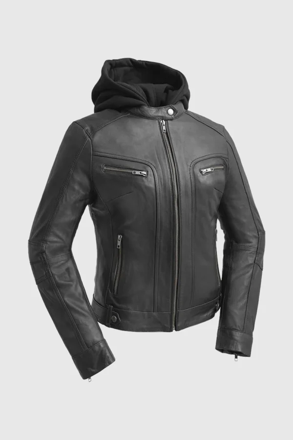 April Womens Fashion Leather Jacket