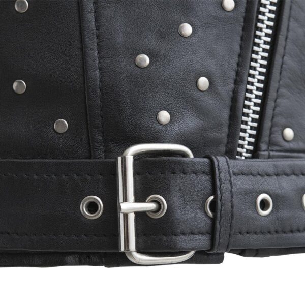 Women's Whet Blu Fashion Claudia Leather Jacket - Image 4