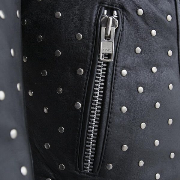 Women's Whet Blu Fashion Claudia Leather Jacket - Image 5