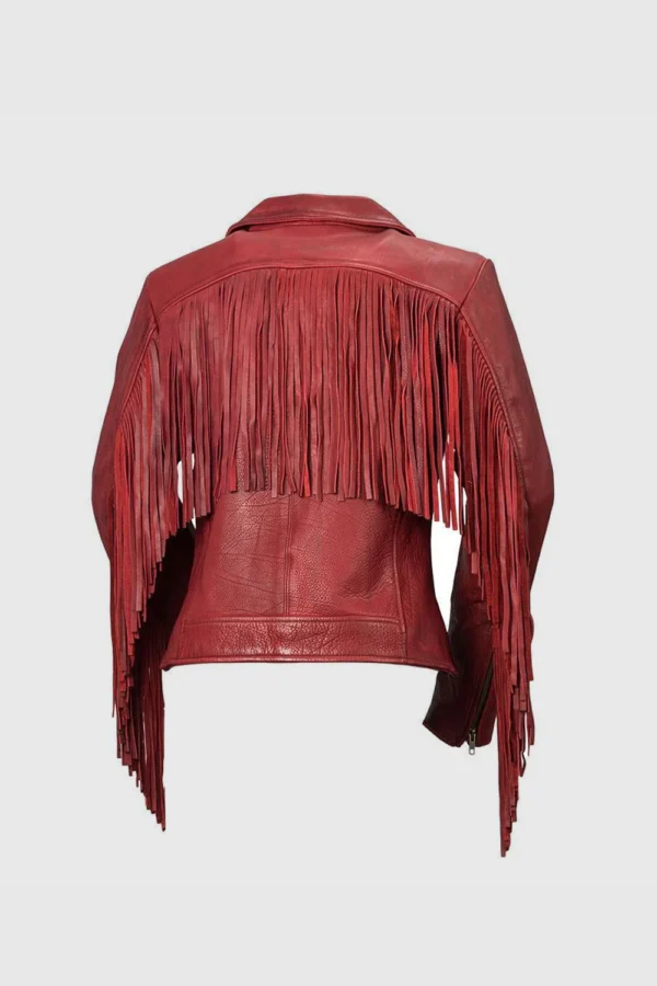 Daisy - Women's Fashion Jacket - Leather - Image 3