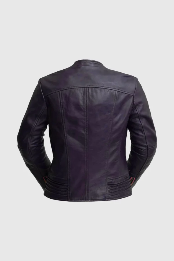 Women’s Demon Leather Jacket - Image 3